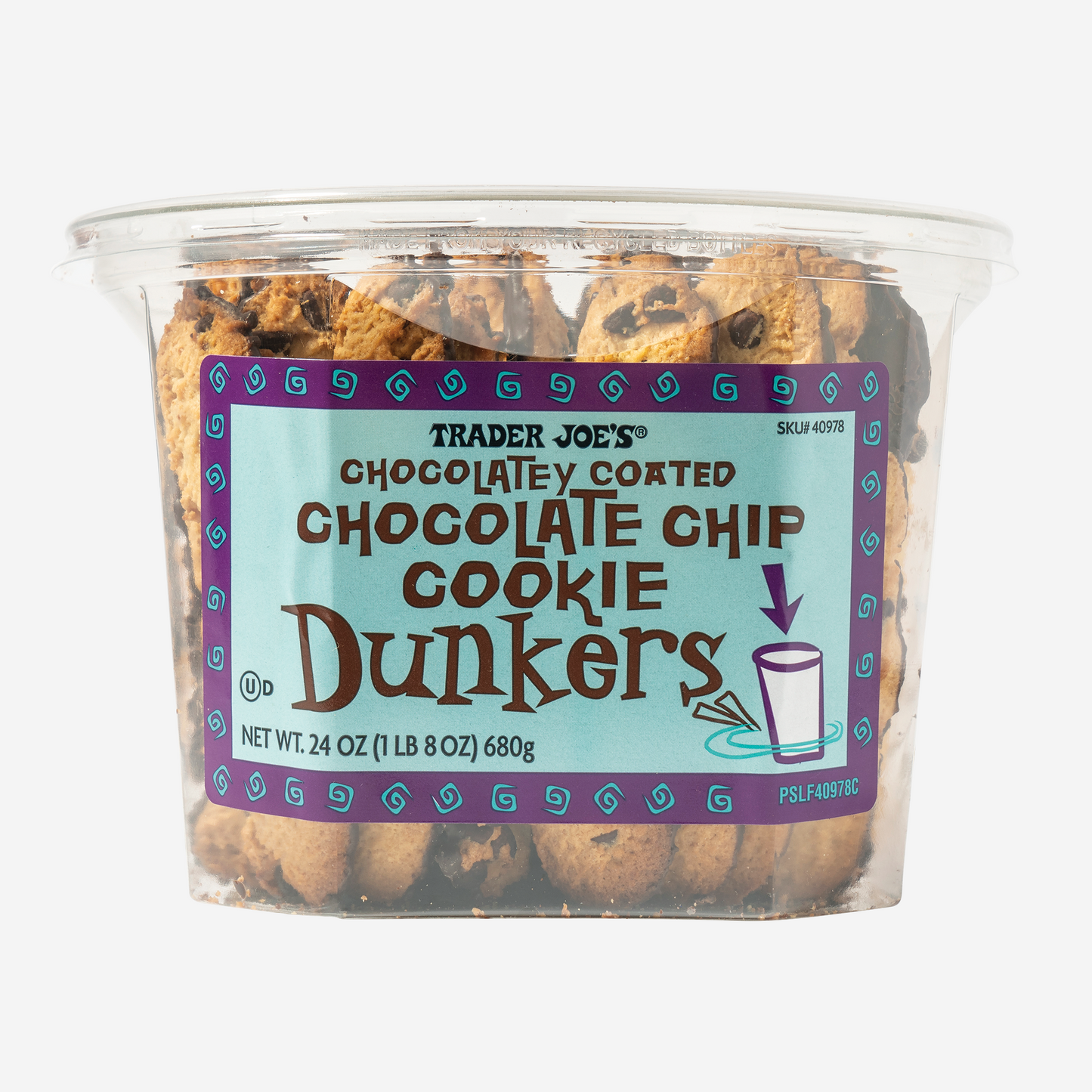 Chocolatey Coated Chocolate Chip Cookie Dunkers