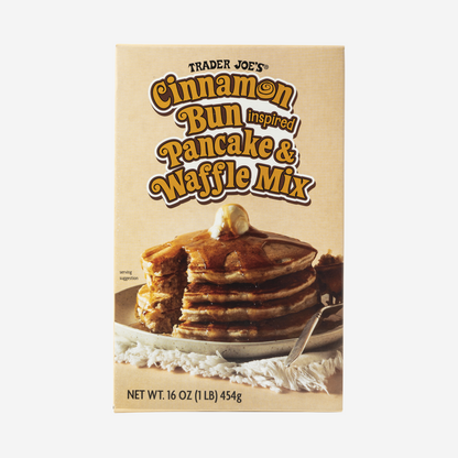 Cinnamon Bun Inspired Pancake & Waffle Mix