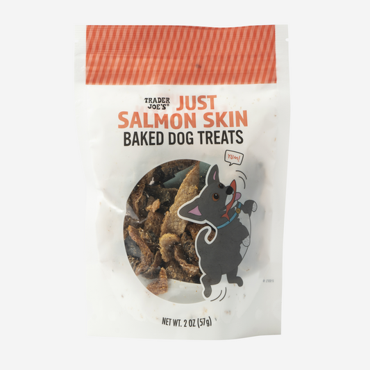 Just Salmon Skin Baked Dog Treats